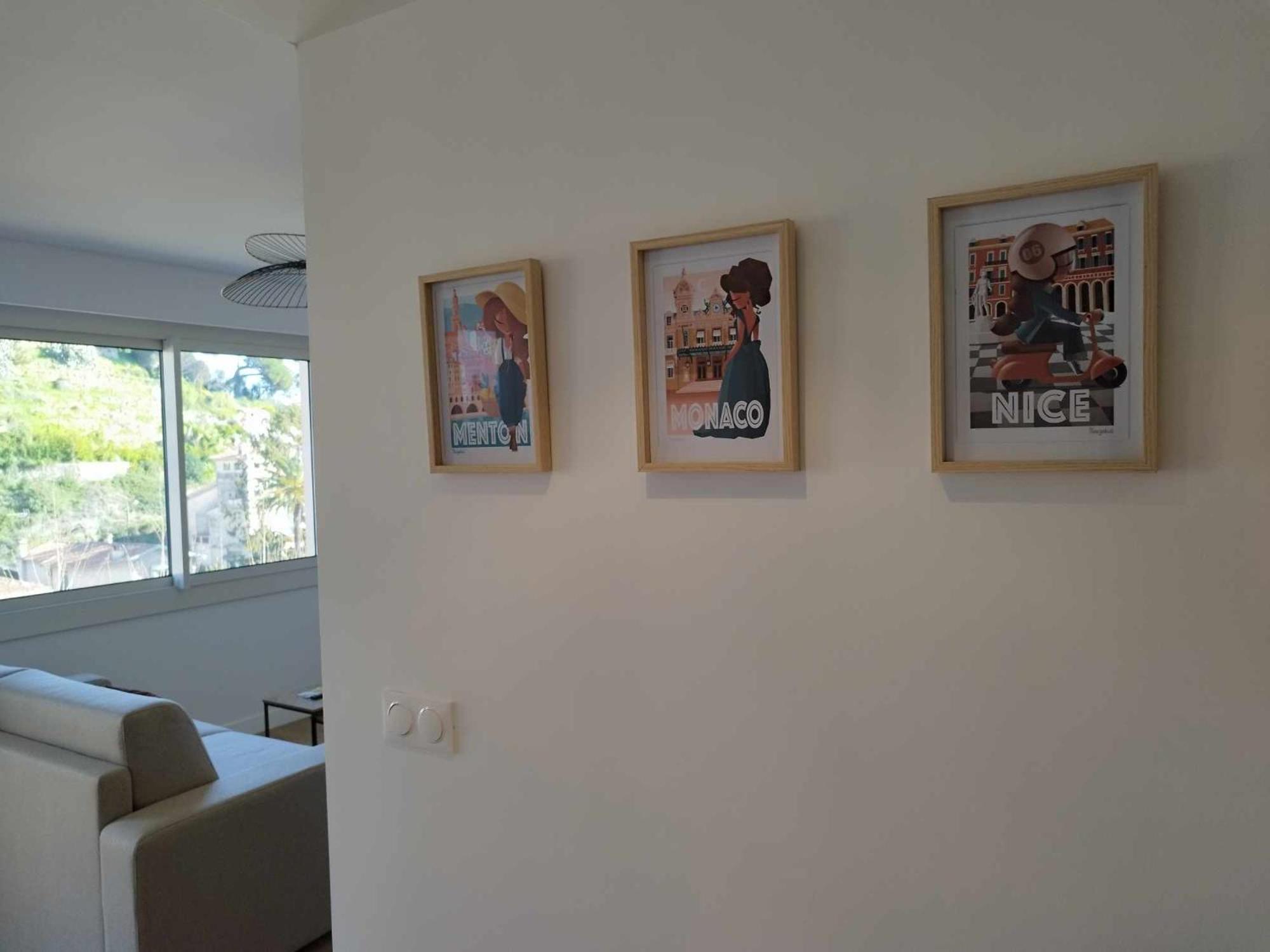Appartement Moderne Refait A Neuf - 4 Couchages - Mentone Esterno foto