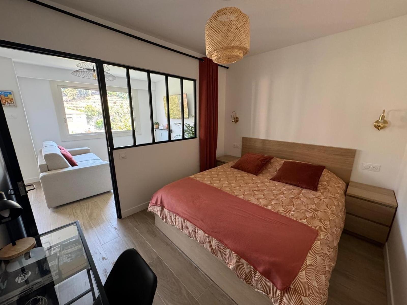 Appartement Moderne Refait A Neuf - 4 Couchages - Mentone Esterno foto